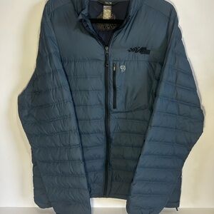 Mountain Hardwear Men's Deep Blue Puffer Jacket